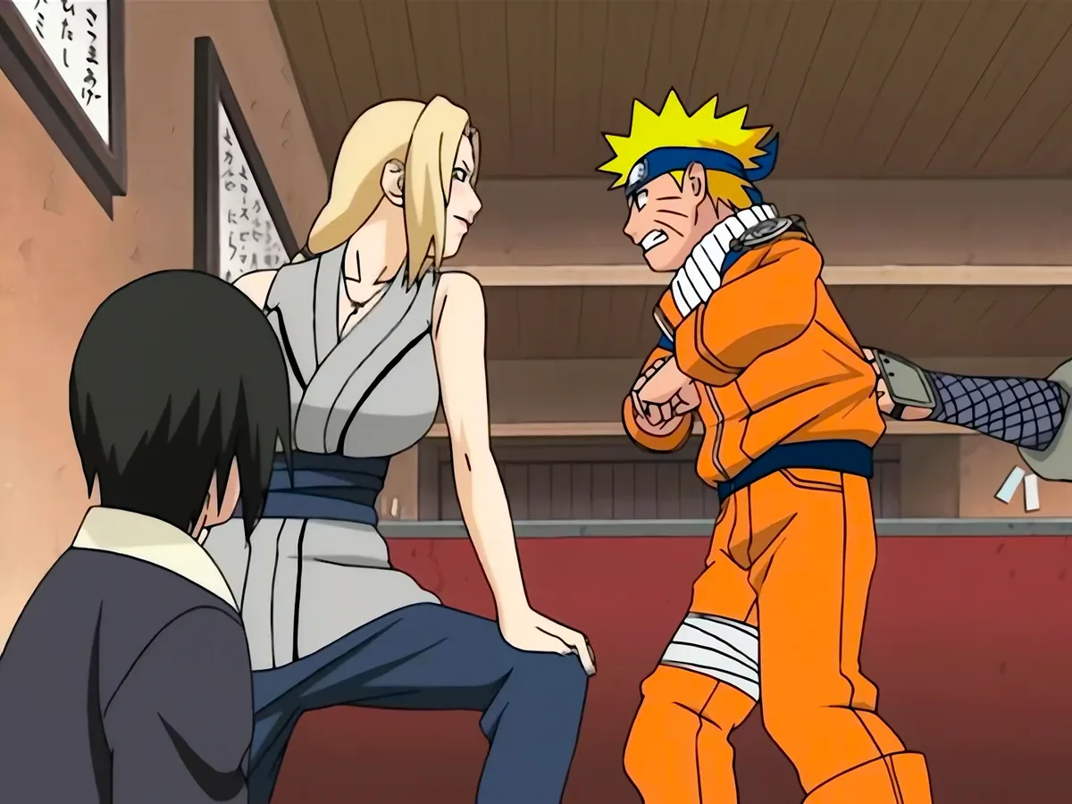 Наруто и Цунаде