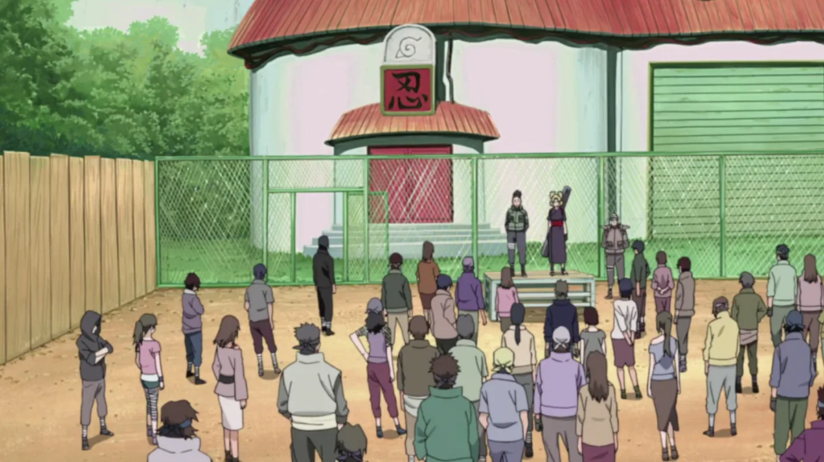 Гаара говорит с Фуги